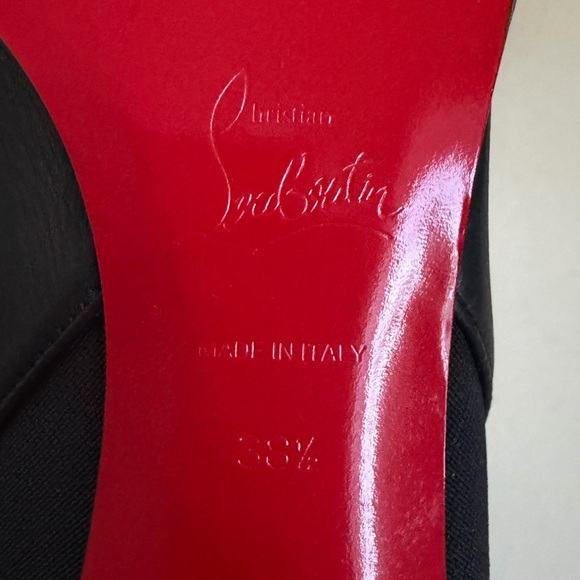 Christian Louboutin Leather 70 Chelsea Booties - Picture 13 of 16